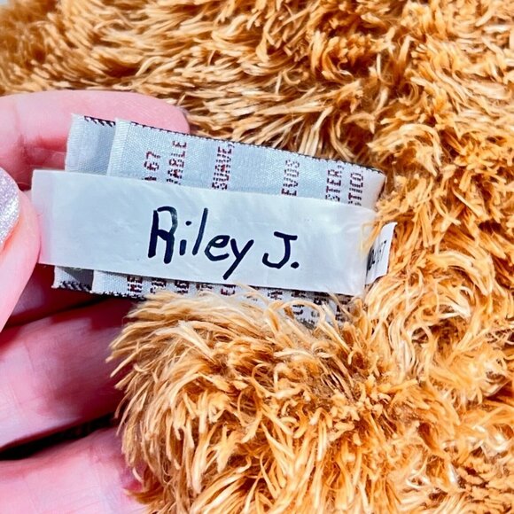 Gund Brown Teddy Bear Beanie Fleming 14" Plush Stuffed Animal 15237 Toy - Picture 10 of 13